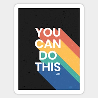 You Can Do This | Inspirational Quote #1 Magnet